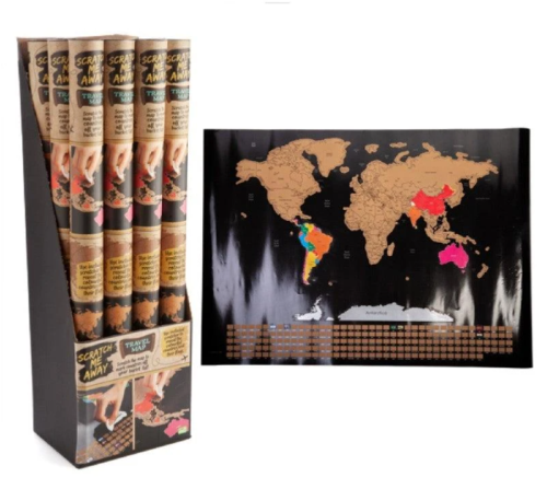 Scratch Off Travel Map